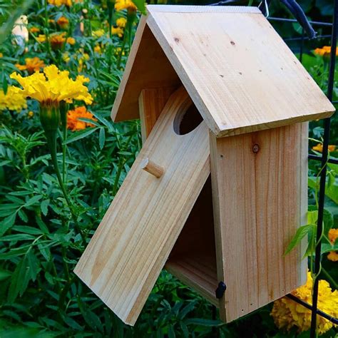 metal bird nest box|outdoor bird nesting boxes.